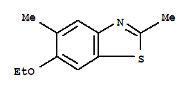 Benzothiazole, 6-ethoxy-2,5-dimethyl-(7ci)Structure,91132-40-0Structure Benzothiazole, 6-ethoxy-2,5-dimethyl-(7ci) Structure,91132-40-0Structure