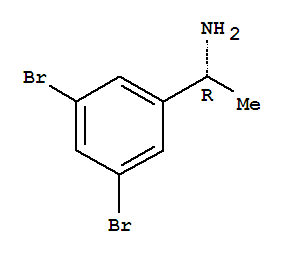 Benzenemethanamine, 3,5-dibromo-a-methyl-, (aR)-Structure,911426-06-7Structure Benzenemethanamine, 3,5-dibromo-a-methyl-, (aR)- Structure,911426-06-7Structure