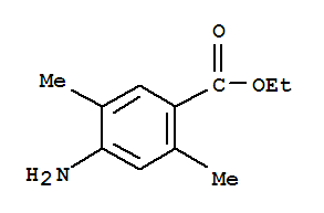 Benzoic acid, 4-amino-2,5-dimethyl-, ethyl ester (7ci)Structure,91246-69-4Structure Benzoic acid, 4-amino-2,5-dimethyl-, ethyl ester (7ci) Structure,91246-69-4Structure