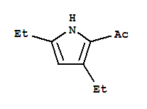 Ketone, 3,5-diethylpyrrol-2-yl methyl (7ci)Structure,91251-61-5Structure Ketone, 3,5-diethylpyrrol-2-yl methyl (7ci) Structure,91251-61-5Structure