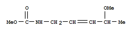 Carbamic acid, (4-methoxy-2-pentenyl)-, methyl ester (9ci) Structure,91434-71-8Structure