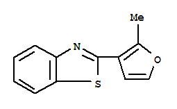 Benzothiazole, 2-(2-methyl-3-furyl)-(7ci)Structure,91493-30-0Structure Benzothiazole, 2-(2-methyl-3-furyl)-(7ci) Structure,91493-30-0Structure