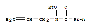 Butanamide, n-ethoxy-n-2-propenyl-(9ci) Structure,91521-45-8Structure