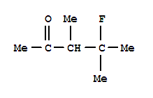 (9ci)-4-氟-3,4-二甲基-2-戊酮結(jié)構(gòu)式_91524-40-2結(jié)構(gòu)式