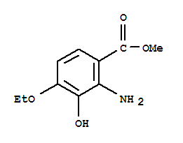 Anthranilic acid, 4-ethoxy-3-hydroxy-, methyl ester (7ci)Structure,91819-10-2Structure Anthranilic acid, 4-ethoxy-3-hydroxy-, methyl ester (7ci) Structure,91819-10-2Structure