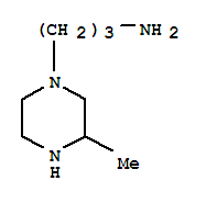 (9ci)-3-甲基-1-哌嗪丙胺結(jié)構(gòu)式_91913-67-6結(jié)構(gòu)式