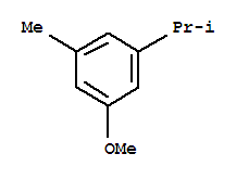 Anisole, 3-isopropyl-5-methyl-(7ci)Structure,91967-53-2Structure Anisole, 3-isopropyl-5-methyl-(7ci) Structure,91967-53-2Structure