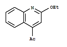 Ketone, 2-ethoxy-4-quinolyl methyl (7ci)Structure,92028-69-8Structure Ketone, 2-ethoxy-4-quinolyl methyl (7ci) Structure,92028-69-8Structure