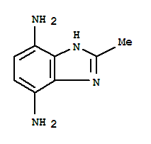Benzimidazole, 4,7-diamino-2-methyl-(7ci)Structure,92146-00-4Structure Benzimidazole, 4,7-diamino-2-methyl-(7ci) Structure,92146-00-4Structure