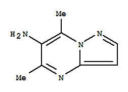(7ci)-6-氨基-5,7-二甲基-嘧啶結(jié)構(gòu)式_92146-03-7結(jié)構(gòu)式