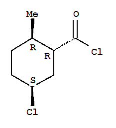Cyclohexanecarbonyl chloride, 5-chloro-2-methyl-, (1alpha,2beta,5beta)-(9ci)Structure,92284-41-8Structure Cyclohexanecarbonyl chloride, 5-chloro-2-methyl-, (1alpha,2beta,5beta)-(9ci) Structure,92284-41-8Structure