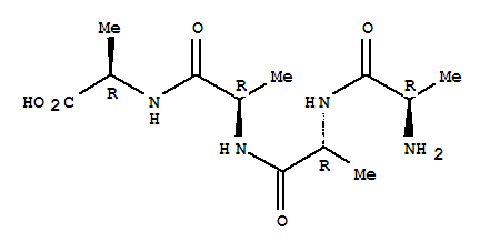 (9CI)-N-[N-(N-D-丙氨酰基-D-丙氨?；?-D-丙氨?；鵠-D-丙氨酸結(jié)構(gòu)式_926-78-3結(jié)構(gòu)式