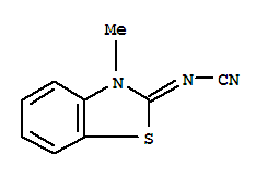 Cyanamide, (3-methyl-2(3h)-benzothiazolylidene)-(9ci)Structure,92819-62-0Structure Cyanamide, (3-methyl-2(3h)-benzothiazolylidene)-(9ci) Structure,92819-62-0Structure
