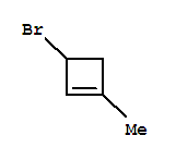 Cyclobutene, 3-bromo-1-methyl-(9ci) Structure,93080-14-9Structure