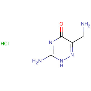 3-氨基-6-(氨基甲基)-1,2,4-噻嗪-5(4h)-酮鹽酸鹽結(jié)構(gòu)式_93206-04-3結(jié)構(gòu)式
