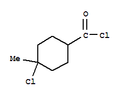 Cyclohexanecarbonyl chloride, 4-chloro-4-methyl-(9ci)Structure,93296-79-8Structure Cyclohexanecarbonyl chloride, 4-chloro-4-methyl-(9ci) Structure,93296-79-8Structure