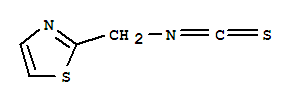Thiazole, 2-(isothiocyanatomethyl)-Structure,933743-40-9Structure Thiazole, 2-(isothiocyanatomethyl)- Structure,933743-40-9Structure