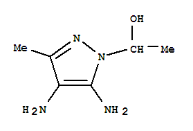 1H-pyrazole-1-methanol, 4,5-diamino--alpha-,3-dimethyl-Structure,934697-53-7Structure 1H-pyrazole-1-methanol, 4,5-diamino--alpha-,3-dimethyl- Structure,934697-53-7Structure