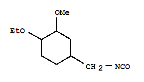 Cyclohexane, 1-ethoxy-4-(isocyanatomethyl)-2-methoxy-(9ci)Structure,93470-21-4Structure Cyclohexane, 1-ethoxy-4-(isocyanatomethyl)-2-methoxy-(9ci) Structure,93470-21-4Structure