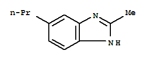 (7ci)-2-甲基-5(or 6)-丙基-苯并咪唑結(jié)構(gòu)式_93883-26-2結(jié)構(gòu)式