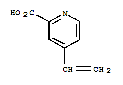 (9ci)-4-乙烯-2-吡啶羧酸結(jié)構(gòu)式_94798-08-0結(jié)構(gòu)式