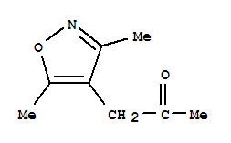 2-Propanone,1-(3,5-dimethyl-4-isoxazolyl)-(9ci)Structure,95113-53-4Structure 2-Propanone,1-(3,5-dimethyl-4-isoxazolyl)-(9ci) Structure,95113-53-4Structure