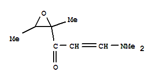2-Propen-1-one,3-(dimethylamino)-1-(2,3-dimethyloxiranyl)-(9ci)Structure,95642-39-0Structure 2-Propen-1-one,3-(dimethylamino)-1-(2,3-dimethyloxiranyl)-(9ci) Structure,95642-39-0Structure