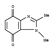 1H-benzimidazole-4,7-dione,1,2-dimethyl-(9ci)Structure,97042-58-5Structure 1H-benzimidazole-4,7-dione,1,2-dimethyl-(9ci) Structure,97042-58-5Structure