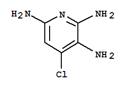 (6ci)-2,3,6-三氨基-4-氯-吡啶結(jié)構(gòu)式_98021-93-3結(jié)構(gòu)式