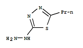 1,3,4-Thiadiazole, 2-hydrazino-5-propyl-(6ci)Structure,98070-05-4Structure 1,3,4-Thiadiazole, 2-hydrazino-5-propyl-(6ci) Structure,98070-05-4Structure
