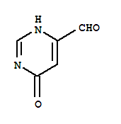 (6ci)-1,6-二氫-6-氧代-4-嘧啶羧醛結(jié)構(gòu)式_98136-87-9結(jié)構(gòu)式