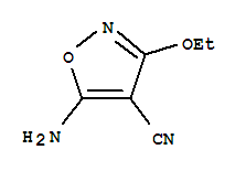 4-Isoxazolecarbonitrile,5-amino-3-ethoxy-(6ci)Structure,98140-92-2Structure 4-Isoxazolecarbonitrile,5-amino-3-ethoxy-(6ci) Structure,98140-92-2Structure