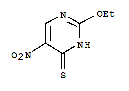 (6ci)-2-乙氧基-5-硝基-4-嘧啶硫醇結(jié)構(gòu)式_98141-07-2結(jié)構(gòu)式