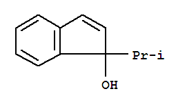 1H-inden-1-ol,1-(1-methylethyl)-(9ci)Structure,98153-90-3Structure 1H-inden-1-ol,1-(1-methylethyl)-(9ci) Structure,98153-90-3Structure