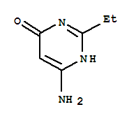 (6ci)-6-氨基-2-乙基-4-羥基嘧啶結(jié)構(gòu)式_98197-14-9結(jié)構(gòu)式