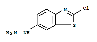 Benzothiazole, 2-chloro-6-hydrazino-(6ci) Structure,98273-90-6Structure