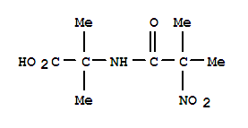 Alanine, 2-methyl-n-(2-methyl-2-nitropropionyl)-(6ci)Structure,98493-26-6Structure Alanine, 2-methyl-n-(2-methyl-2-nitropropionyl)-(6ci) Structure,98493-26-6Structure