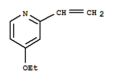 (6ci)-4-乙氧基-2-乙烯基-吡啶結構式_98995-87-0結構式