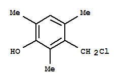 (6ci, 9ci)-3-(氯甲基)-2,4,6-三甲基苯酚結(jié)構(gòu)式_99187-90-3結(jié)構(gòu)式