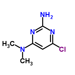6-Chloro-n~4~,n~4~-dimethyl-2,4-pyrimidinediamineStructure,1007-11-0Structure 6-Chloro-n~4~,n~4~-dimethyl-2,4-pyrimidinediamine Structure,1007-11-0Structure