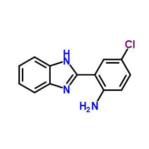 Benzenamine,2-(1h-benzimidazol-2-yl)-4-chloro-Structure,10173-56-5Structure Benzenamine,2-(1h-benzimidazol-2-yl)-4-chloro- Structure,10173-56-5Structure