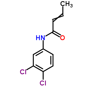 2-Butenamide,n-(3,4-dichlorophenyl)-Structure,10249-33-9Structure 2-Butenamide,n-(3,4-dichlorophenyl)- Structure,10249-33-9Structure