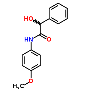 a-羥基-N-(4-甲氧基苯基)-苯乙酰胺結(jié)構(gòu)式_10295-49-5結(jié)構(gòu)式