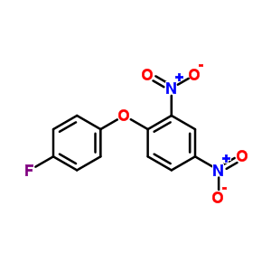 Benzene,1-(4-fluorophenoxy)-2,4-dinitro-Structure,1033-02-9Structure Benzene,1-(4-fluorophenoxy)-2,4-dinitro- Structure,1033-02-9Structure
