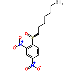 Benzene,1-(heptylsulfinyl)-2,4-dinitro-Structure,1036-52-8Structure Benzene,1-(heptylsulfinyl)-2,4-dinitro- Structure,1036-52-8Structure