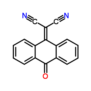 Propanedinitrile,2-(10-oxo-9(10h)-anthracenylidene)-Structure,10395-02-5Structure Propanedinitrile,2-(10-oxo-9(10h)-anthracenylidene)- Structure,10395-02-5Structure