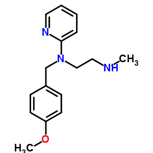 N-(4-Methoxybenzyl)-N’-methyl-N-2-pyridinyl-1,2-ethanediamineStructure,104499-47-0Structure N-(4-Methoxybenzyl)-N’-methyl-N-2-pyridinyl-1,2-ethanediamine Structure,104499-47-0Structure