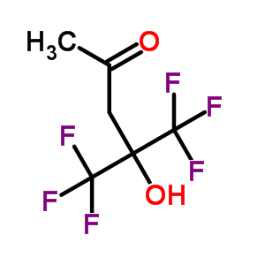 2-Pentanone, 5,5,5-trifluoro-4-hydroxy-4-(trifluoromethyl)-Structure,10487-10-2Structure 2-Pentanone, 5,5,5-trifluoro-4-hydroxy-4-(trifluoromethyl)- Structure,10487-10-2Structure