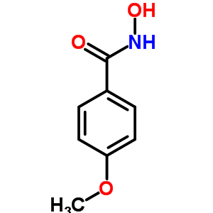 Benzamide,n-hydroxy-4-methoxy-Structure,10507-69-4Structure Benzamide,n-hydroxy-4-methoxy- Structure,10507-69-4Structure