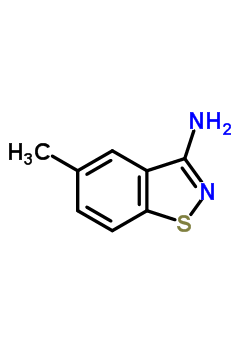 5-甲基苯并[d]異噻唑-3-胺結(jié)構(gòu)式_105734-78-9結(jié)構(gòu)式